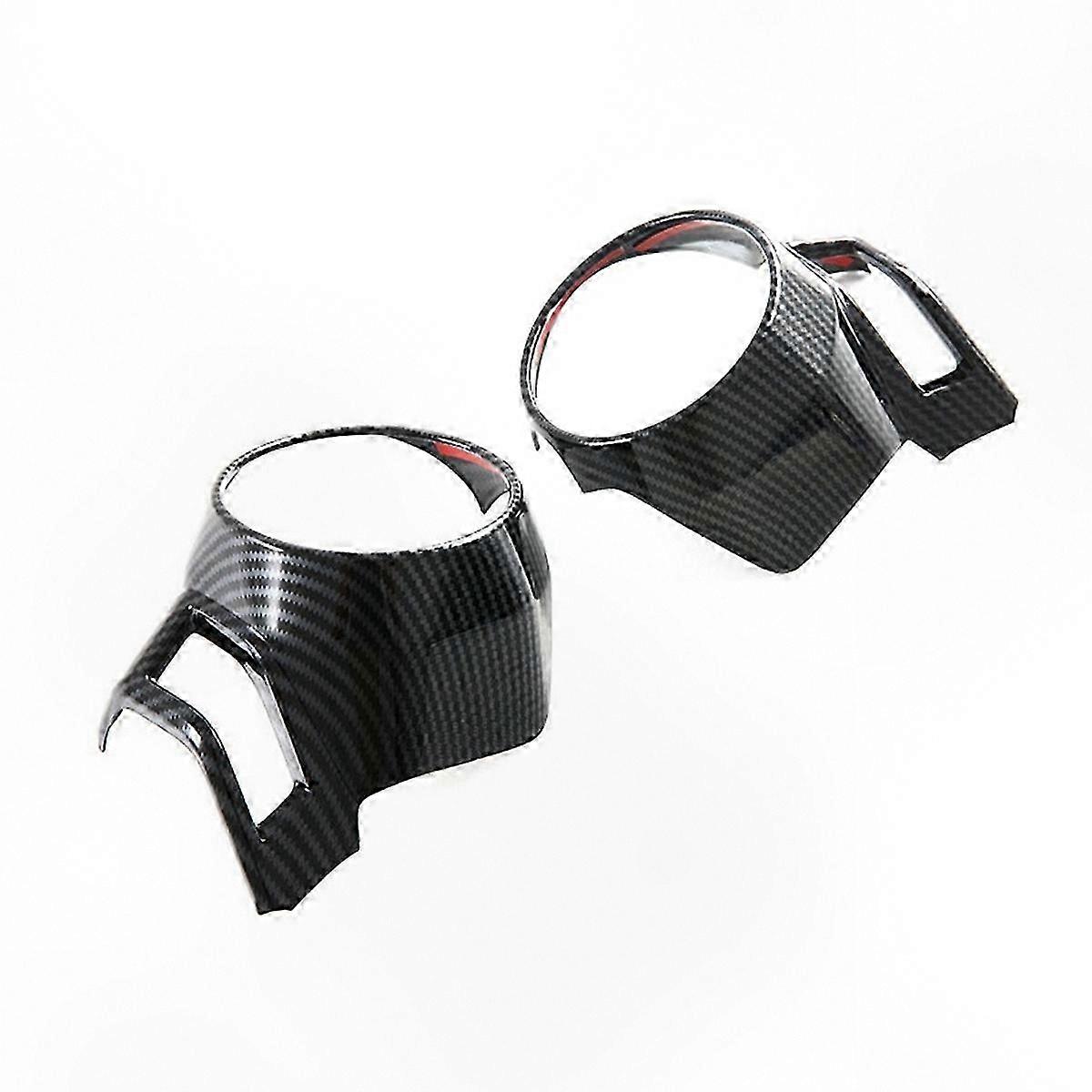 Carbon Fiber Trim for Dashboard and Air Vents Compatible with 2024 SUV Models