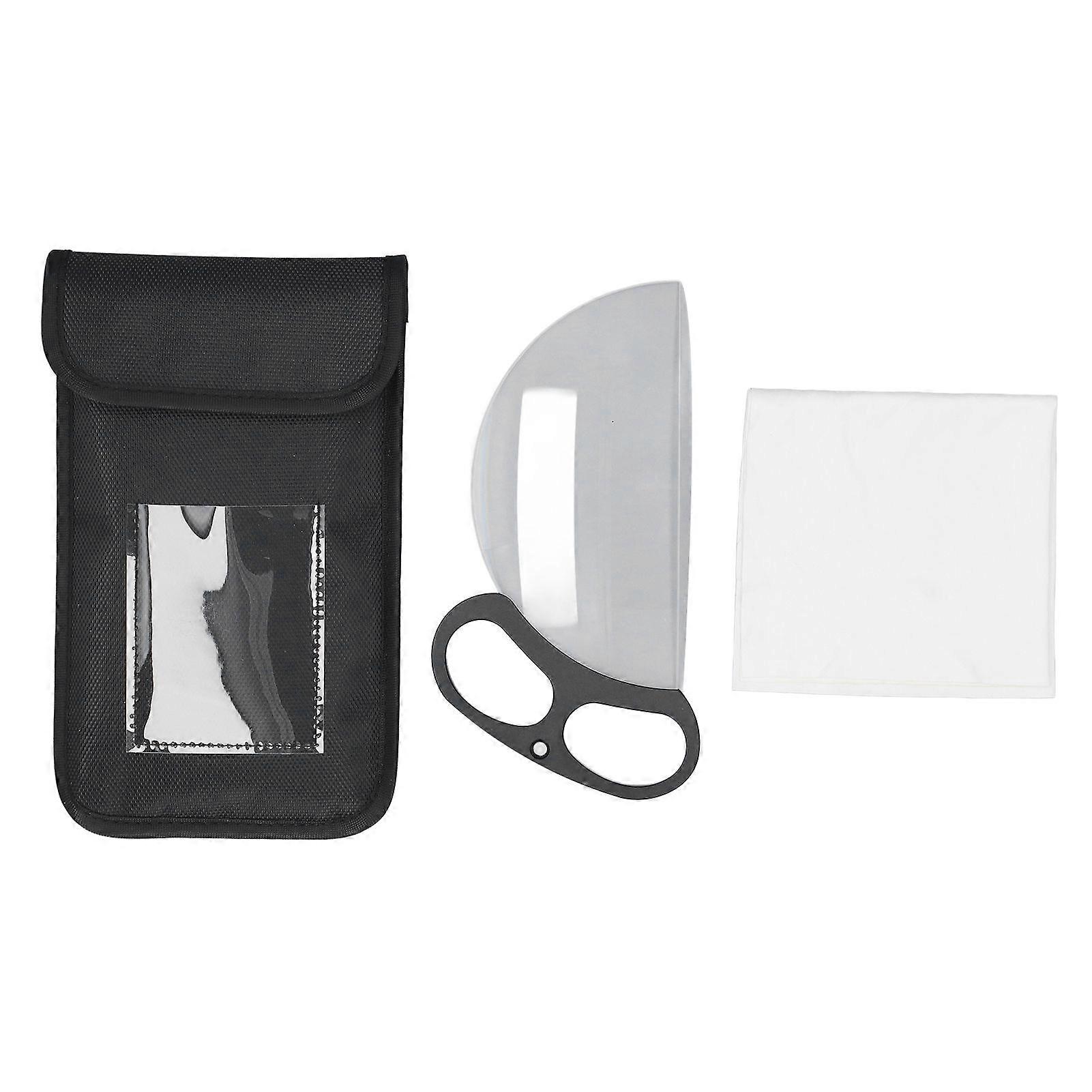 150mm 2 Handheld Split Diopter Lens Filter Camera Photography Foreground Blur Film Prism Filter Accessories