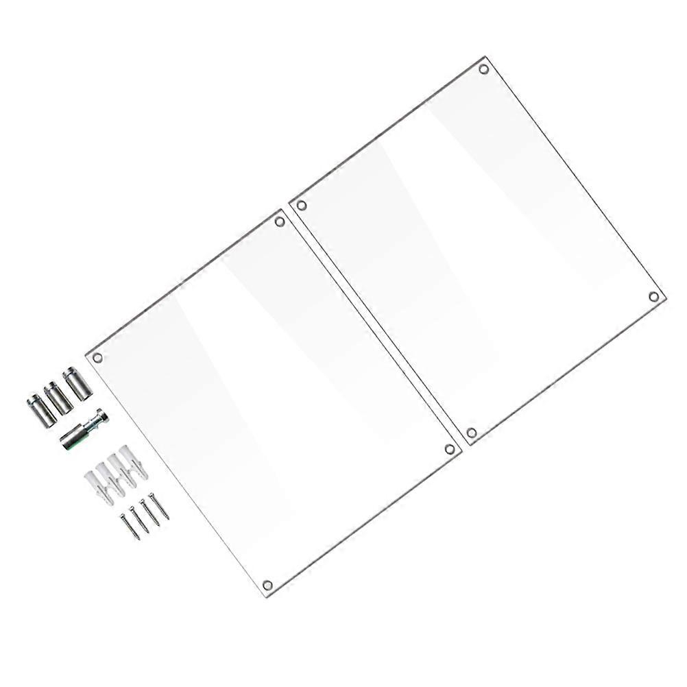 Transparent Picture Frame for Decoration 2Sets Acrylic Wall Display Frame