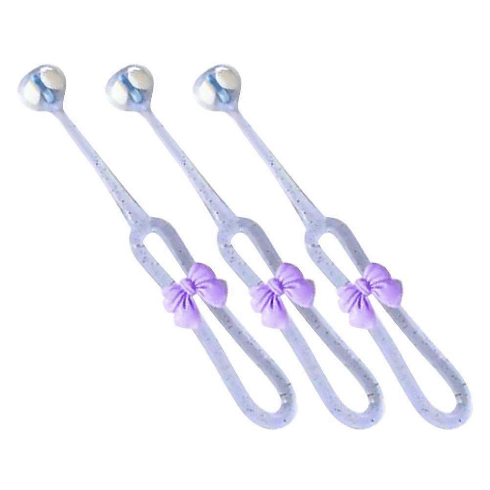 Soft Girl Toothbrush Three-Sided Design for Cleaning 15Pcs Pack