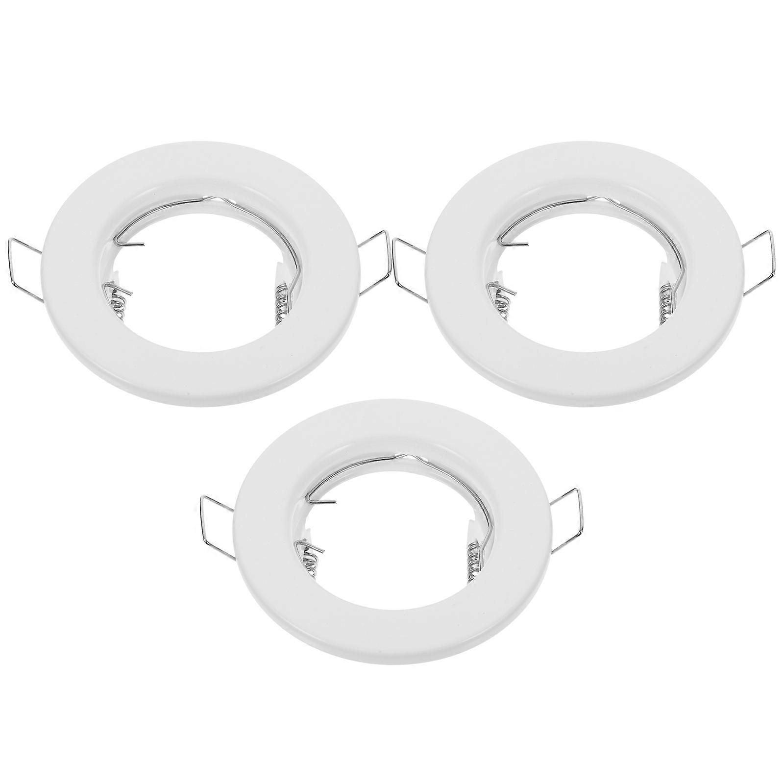 Spotlight Fixture Metal Recessed Light Frames for Ceiling Use 15Pcs