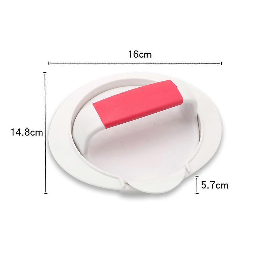 Burger Maker Mold Meat Maker Mould Round Easy to Clean Detachable Design 16x14.8x5.7cm 1Set