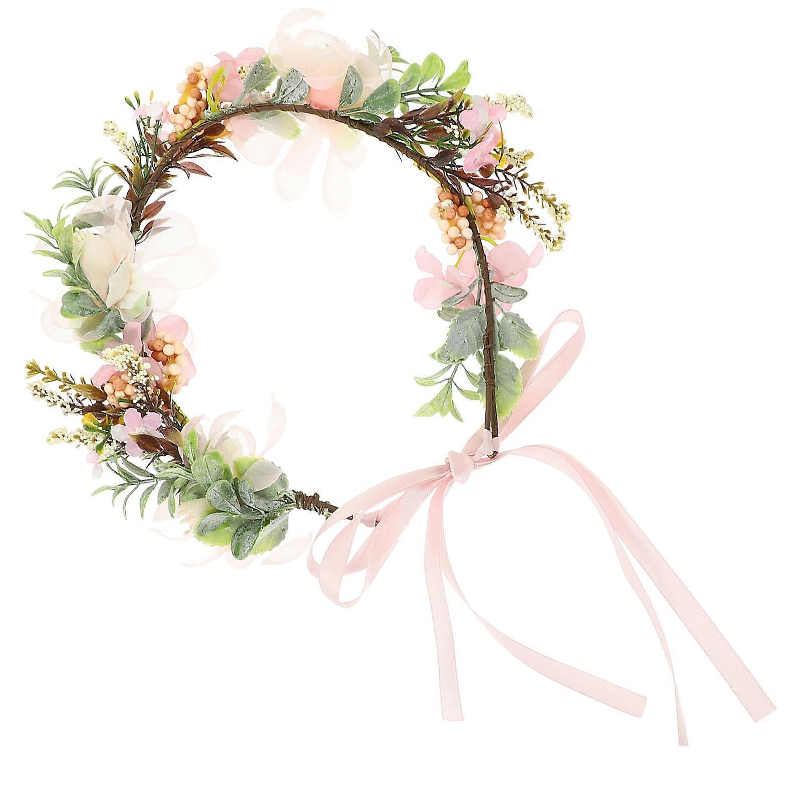 Artificial Flower Dog Collar for Wedding Use 4Pcs Adjustable