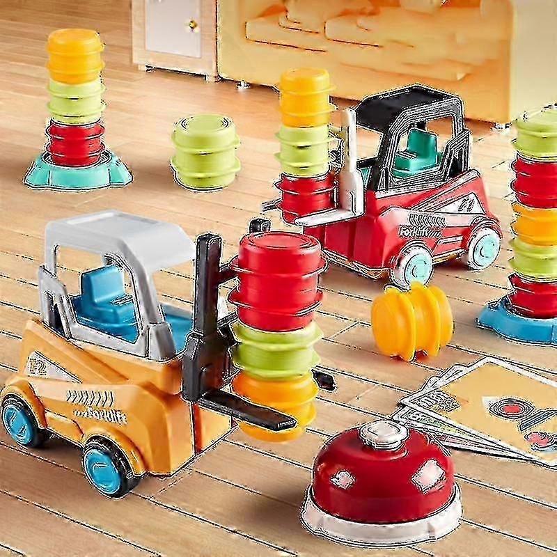 Dynamic Forklift Board Game for Kids' Strategic Thinking Development 2025
