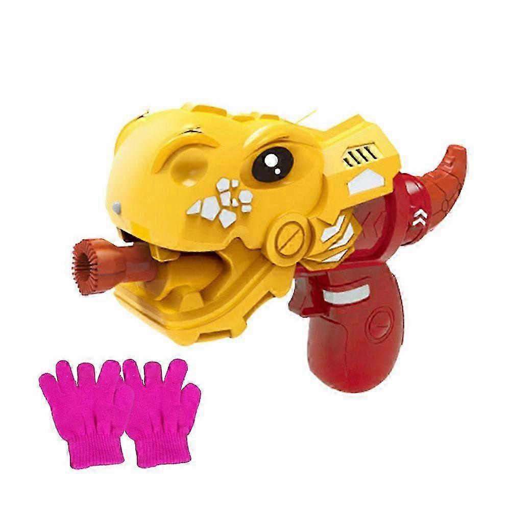 2025 Elastic Smoke Bubble Wand Heart-Shaped Machine Toy