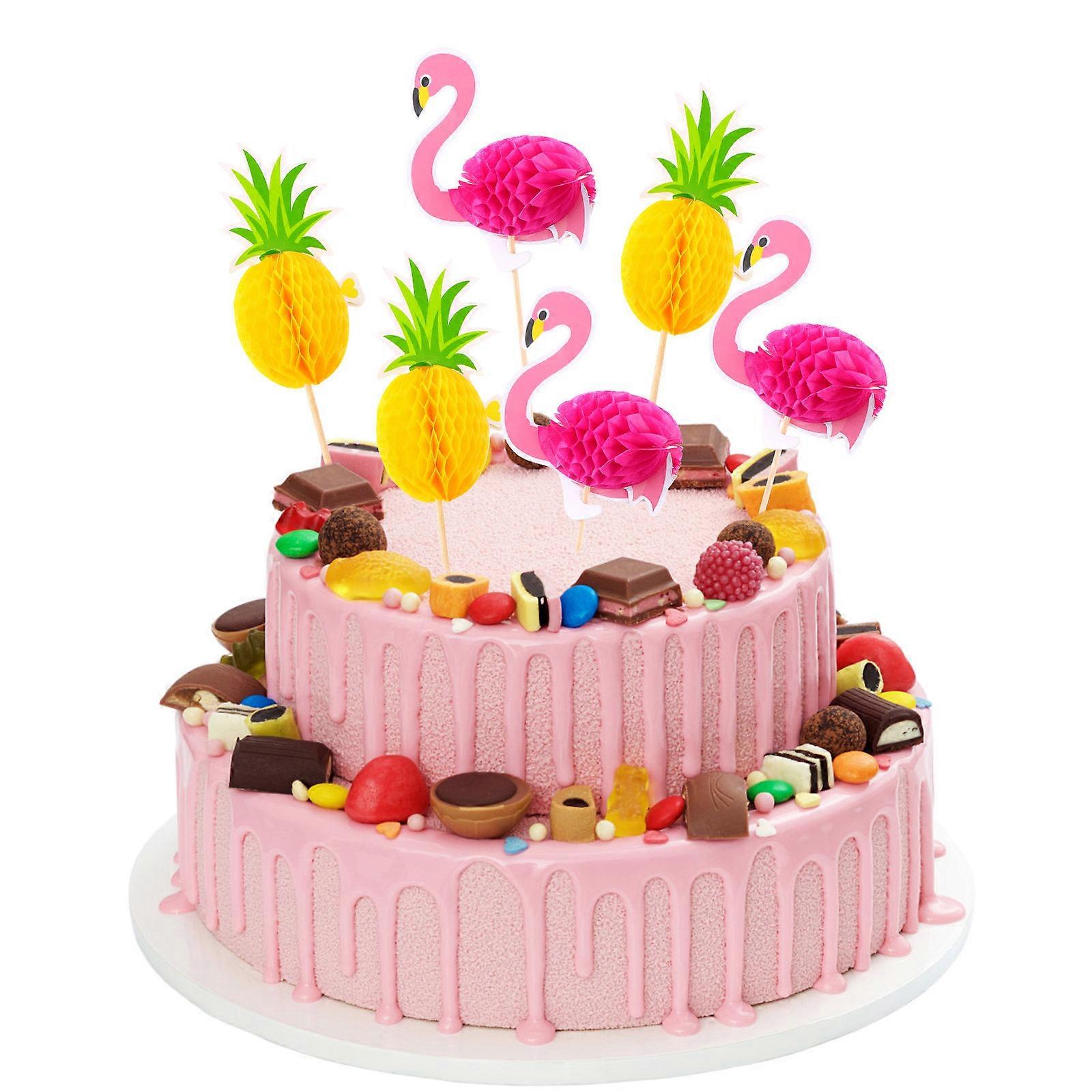 Cake Picks Amosfun 16Pcs for Cake Decoration Party Use