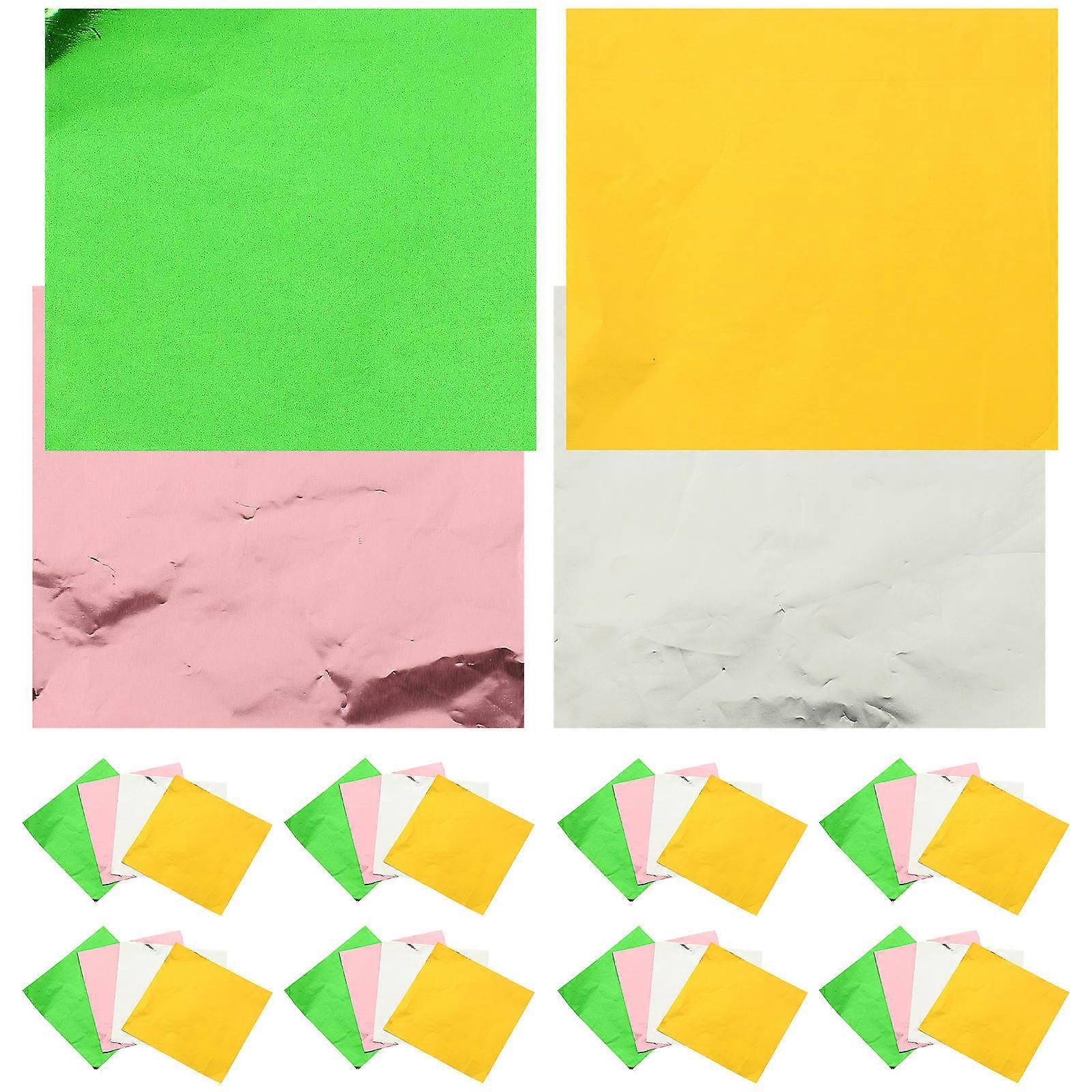 Chocolate Foil Wrappers Candy Packing Paper for Wrapping 1600Pcs Assorted