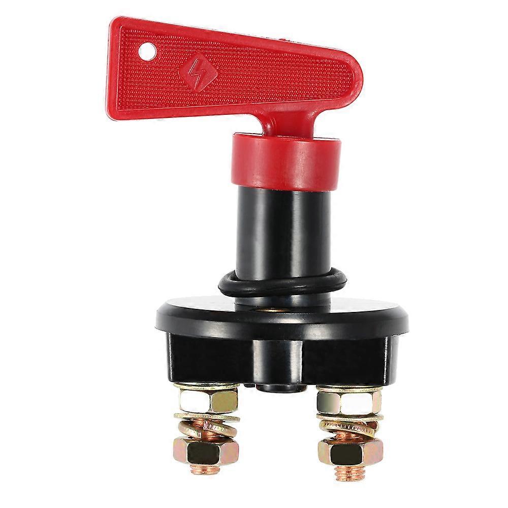 Battery disconnect switch for universal car truck with brass terminals
