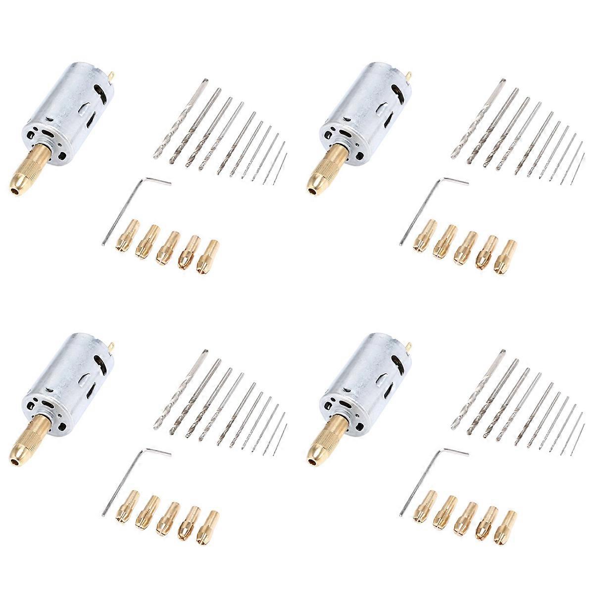 Mini Electric Hand Drill Bit Set DC 12V Motor