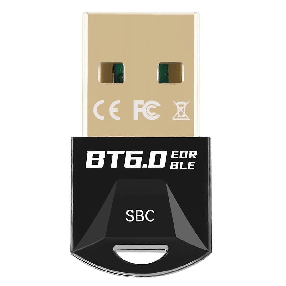 USB Bluetooth 6.0 Adapter for PC Mouse Keyboard