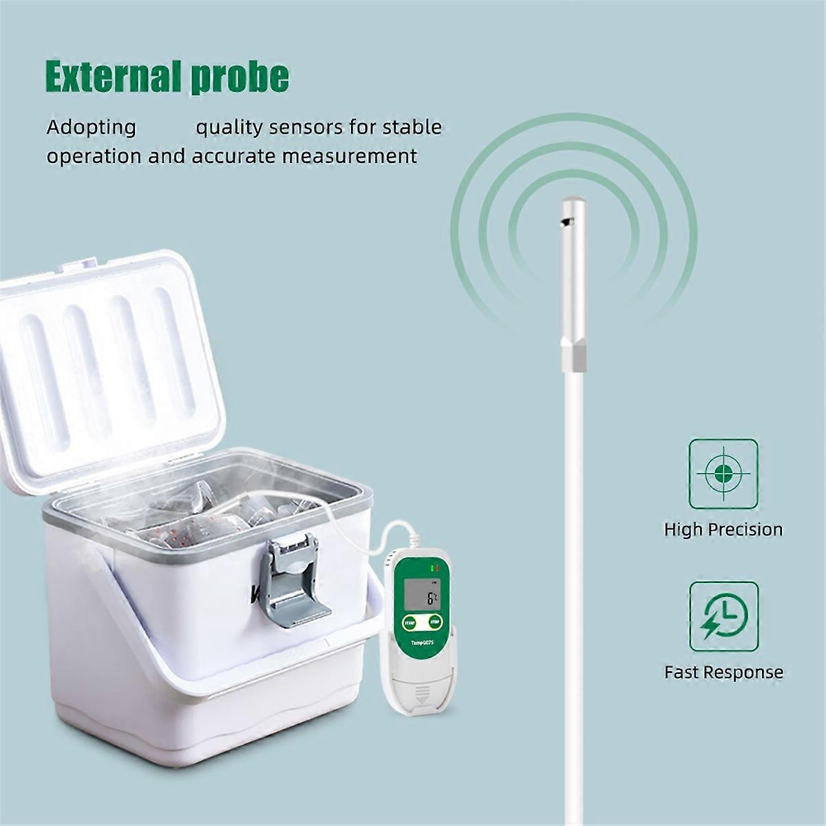 USB Temp & Humidity Data Logger Reusable RH TEMP Data Logger Recorder Humiture Recording Meter TempG07S