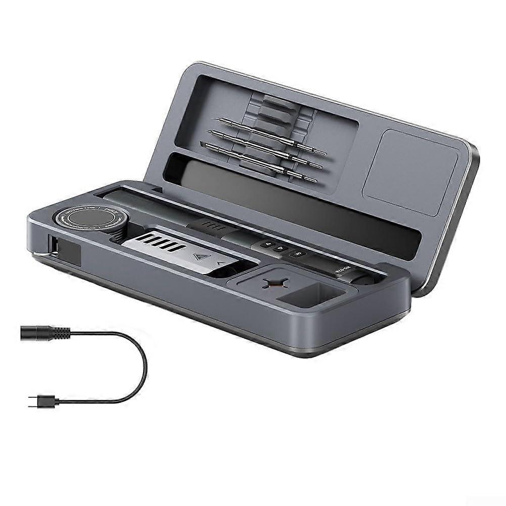 HS02 Soldering Iron Station Internal Heating 100W Fast Heat Recovery PD QC DC Power 0.96Inch Color Display ESD HS02B