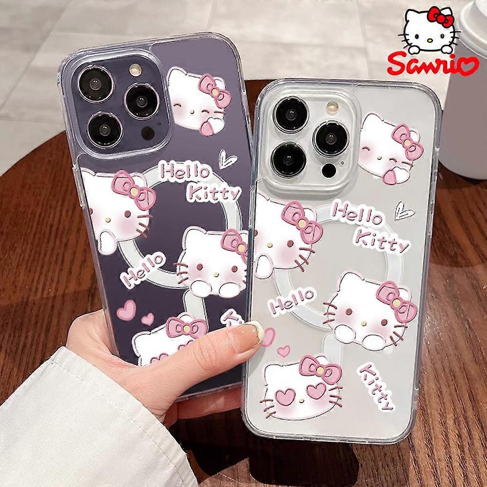 Kitty Cat Iphone 13 Case Iphone 16/15/14/13/12/11/x/xs/xs Max/pro Max Woman Iphone Cases Hello Kitty Kawaii Accessory