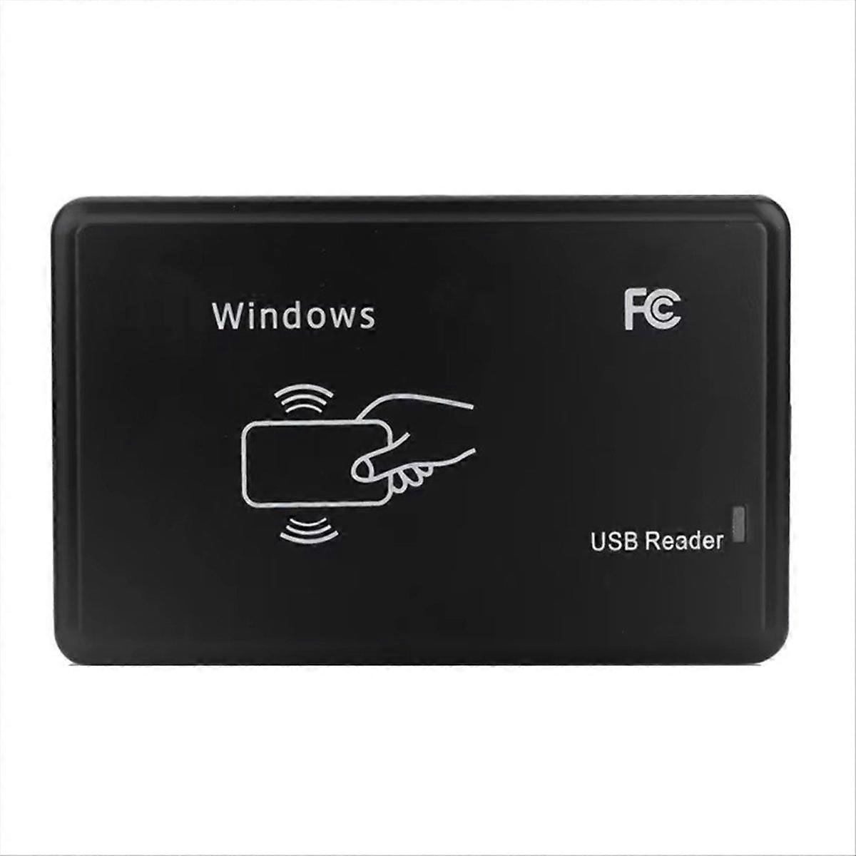 USB RFID Reader 125khz EM4100 ID Contactless Sensitivity Smart Card Reader TK4100 Support Window Sys