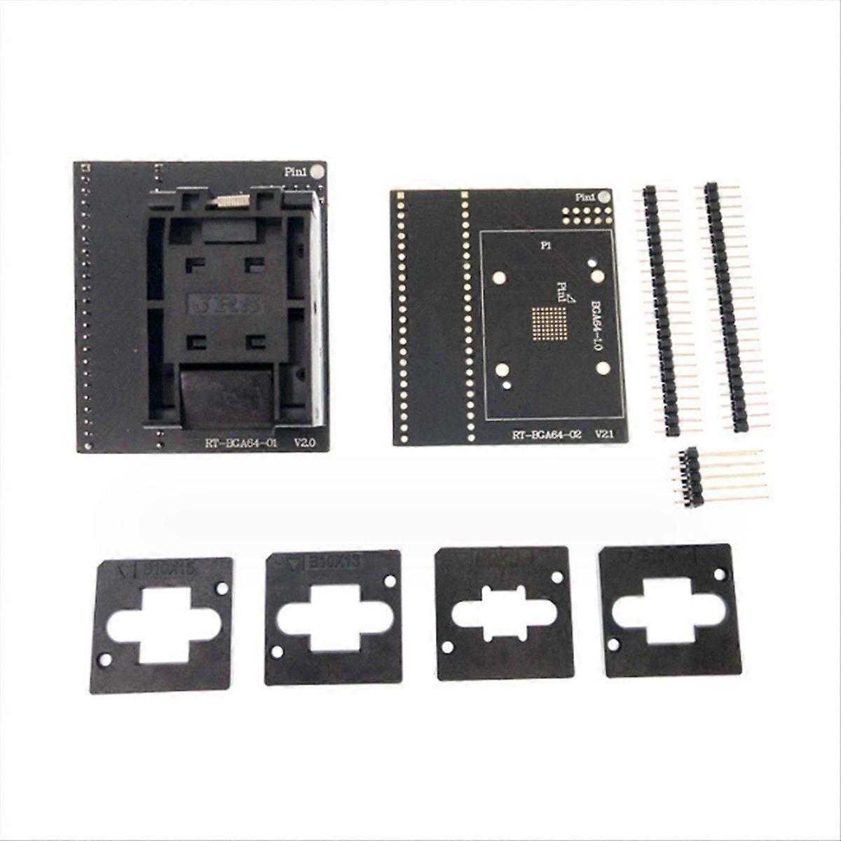 1 Set BGA64 Adapter Burning Seat For RT809H Programmer RT-BGA64-01