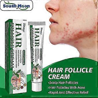 suitable for 1/2/3 pcs Hair Follicle Cream Treat Scalp Hair Folliculitis Skin Inflammation Spot Remo