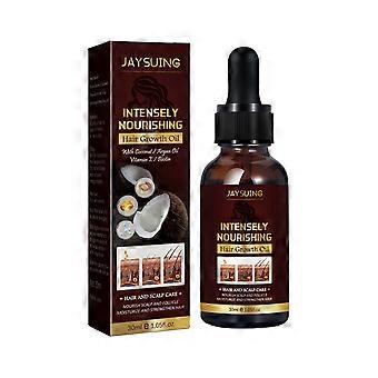 Jaysuing Coconut Hair Care Essential Oil Moisturizing Strong Hair Gentle Hydrating Scalp Massage Care Essential Oil