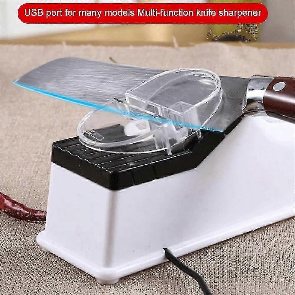 Electric Knife Sharpener & Scissor Sharpeners Quick Sharpening Kitchen Home Sharp Tool