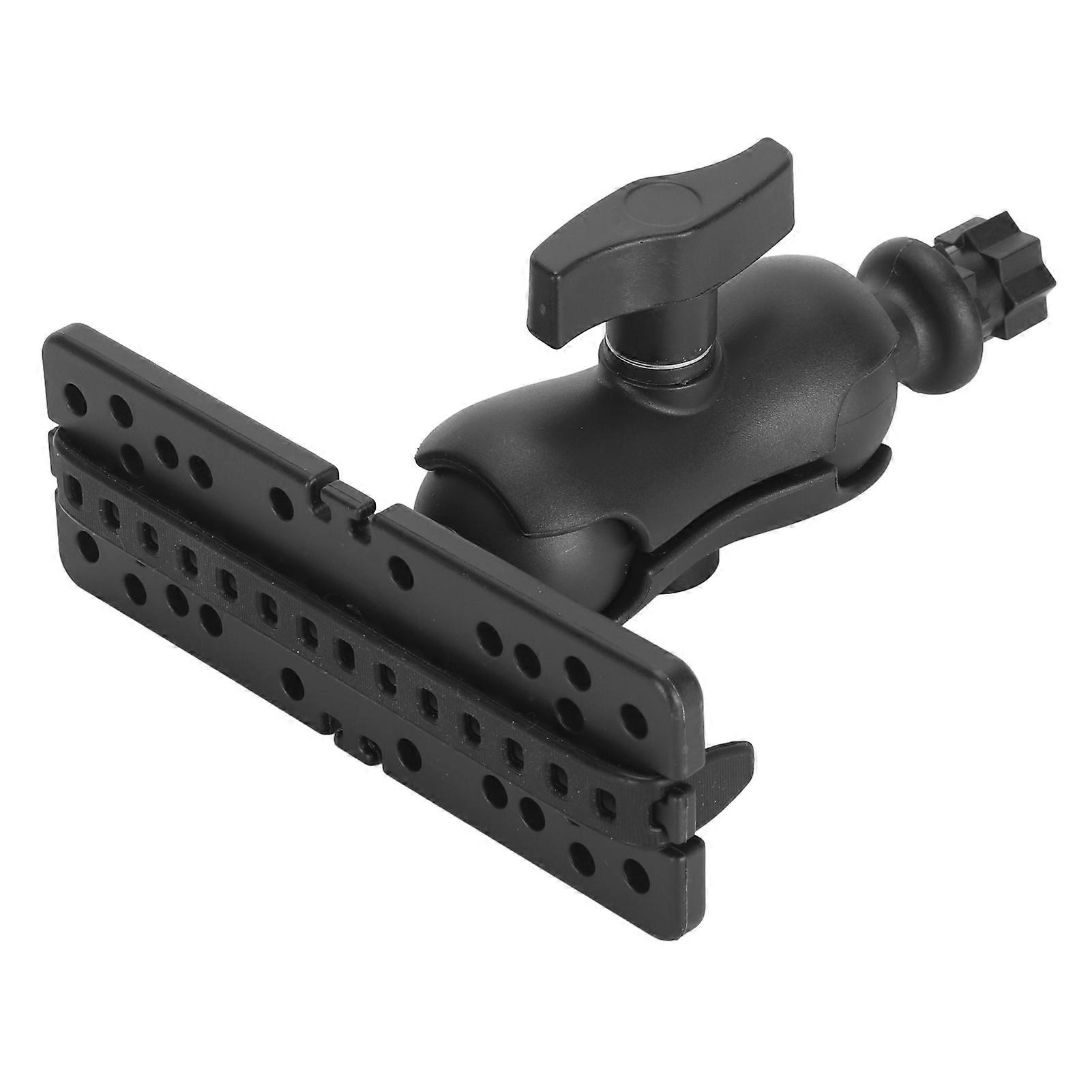 Fish Finder Mount Base Universal 360 Degree Rotating Ball Hex Base Electronic Fish Finder Holder for Marine Boat Kayak