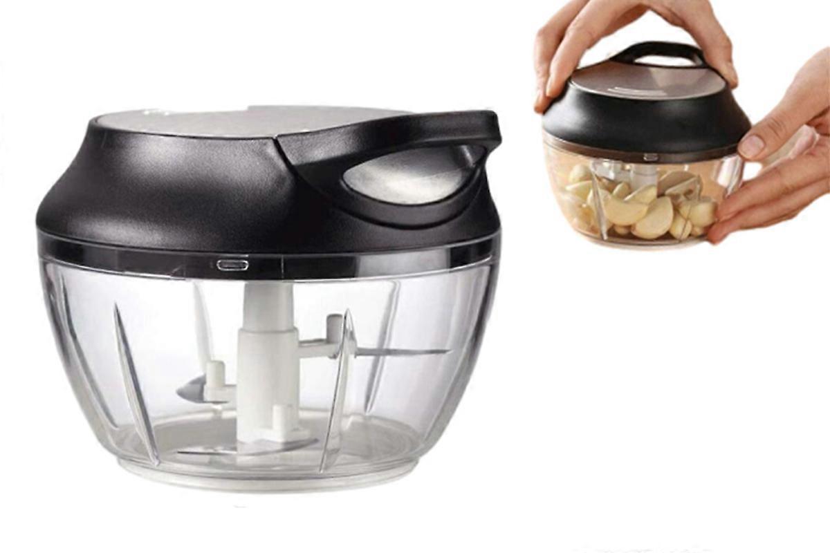 Pull String Manual Vegetable Fruit Onion Nut Chopper Mincer Mixer Slicer Dicer