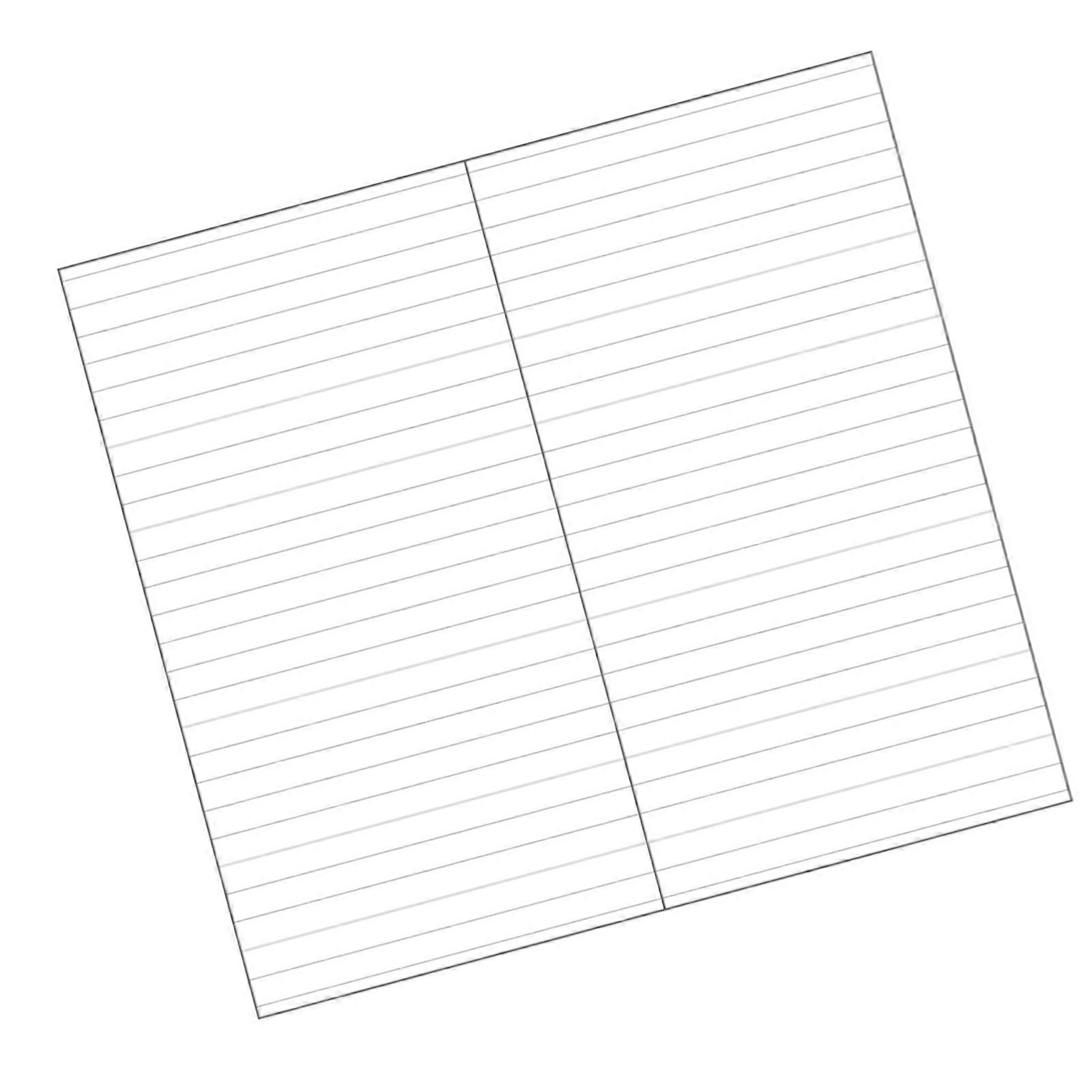 Portable Monthly Schedule Notebook 60 Sheets Kraft Paper Journal For Daily Task Schedules Tracking Planning 4x7.4Inch Multicolor