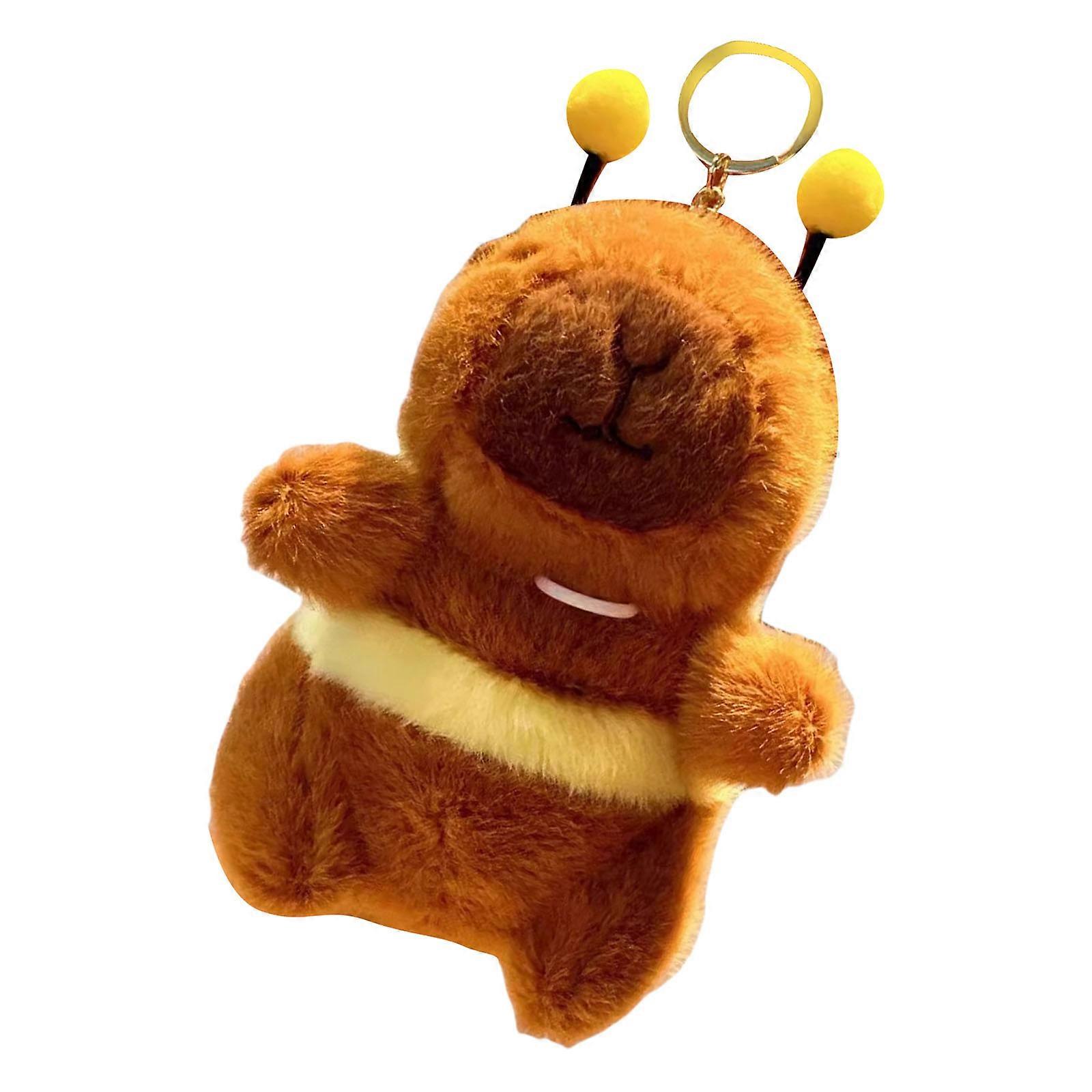 Capybaras Wing Vibrations Keychain Crafted From High Quality Materials Portable Key Charm Ideal For Parties And Gifts Multicolor