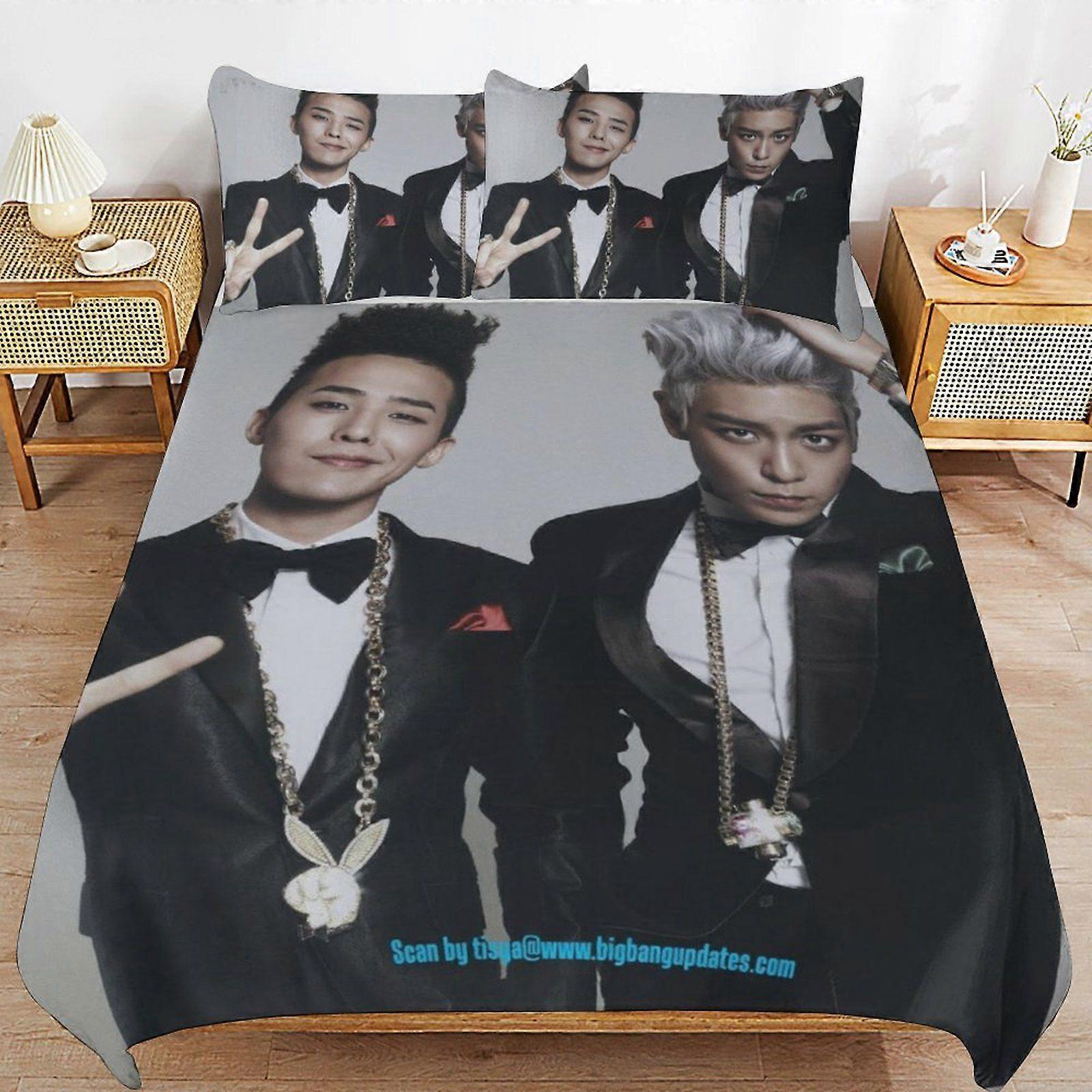 w7 G-DRAGON Hotel Style Lightweight Smooth Texture Secure Closure Duvet Cover Sets Comfort Package m7