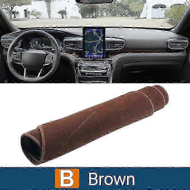 Car Dashboard Cover Dashboard Pad Non-slip Carpet Accessories for Ford Explorer MK6 2020 2021 2022