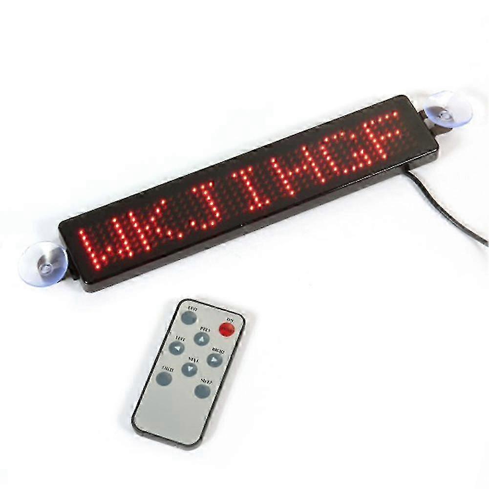12v Car Led Programmable Sign Moving Scrolling Message Display Board Screen