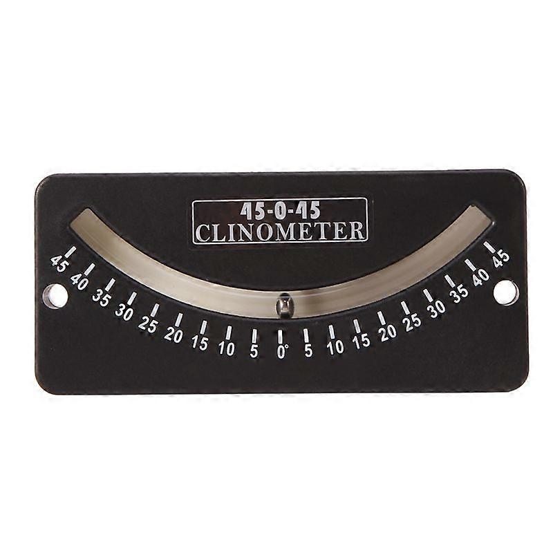 45-0-45 Inclinometer Mini Protractor Inclinometer Angle Measuring Inst ent Tilt Gauge Slope Meter
