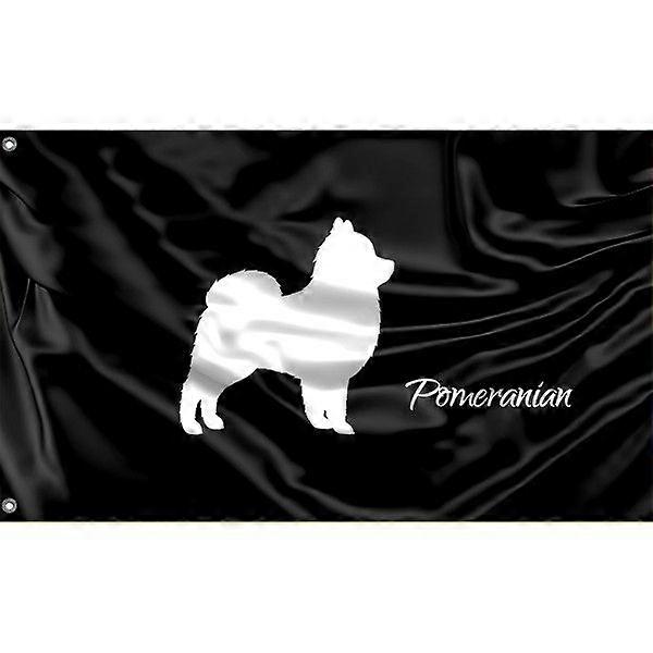 Câine, steag Pomeranian