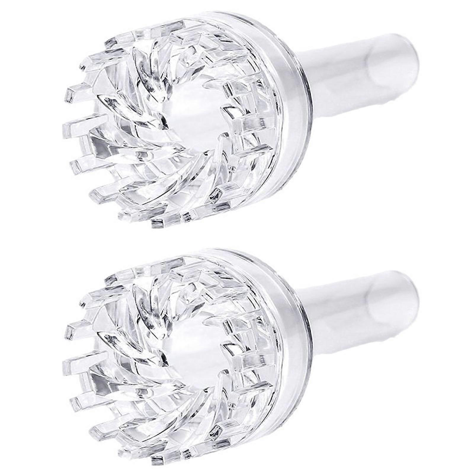 2pcs Transparents Fish Tanks Surfaces Cleaner Floating Oil Eliminators with Quickly Installation Multicolor