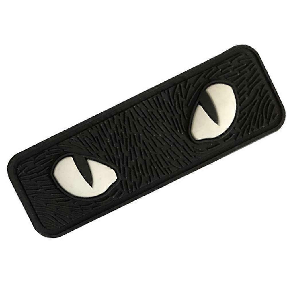 Cat Eyes Reflective Morale Patch Embroidered Army Military Biker Sew On Hook and Loop Emblem