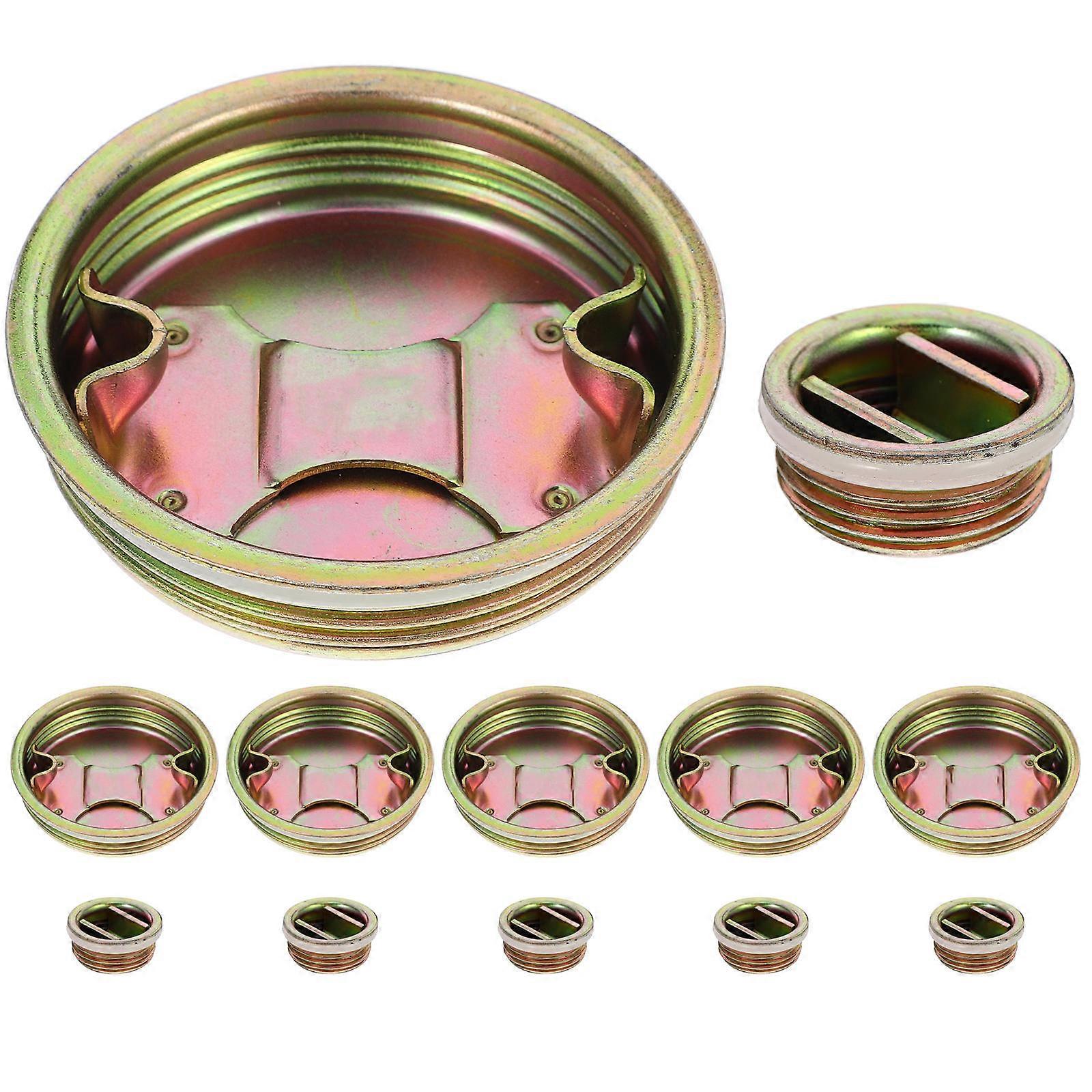 20Pcs Drum Caps Practical Drum Caps Sturdy Drum Bung Plugs Barrels Caps