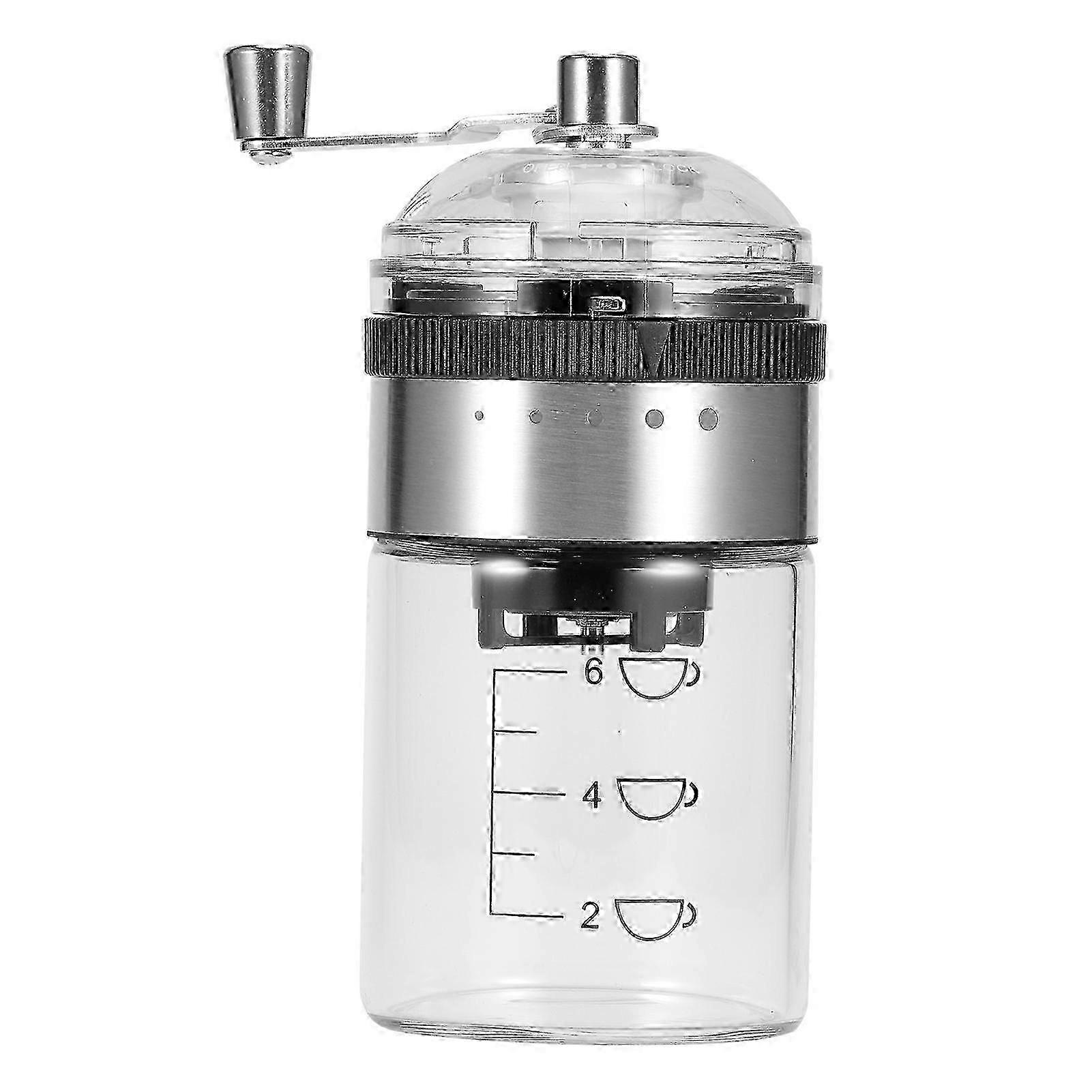 2025 Manual Coffee Bean Grinder, Precision Grind Control with 5 Dial Settings, Non-Dulling Ceramic Burr for Consistent Grind, Portable Coffee Companio