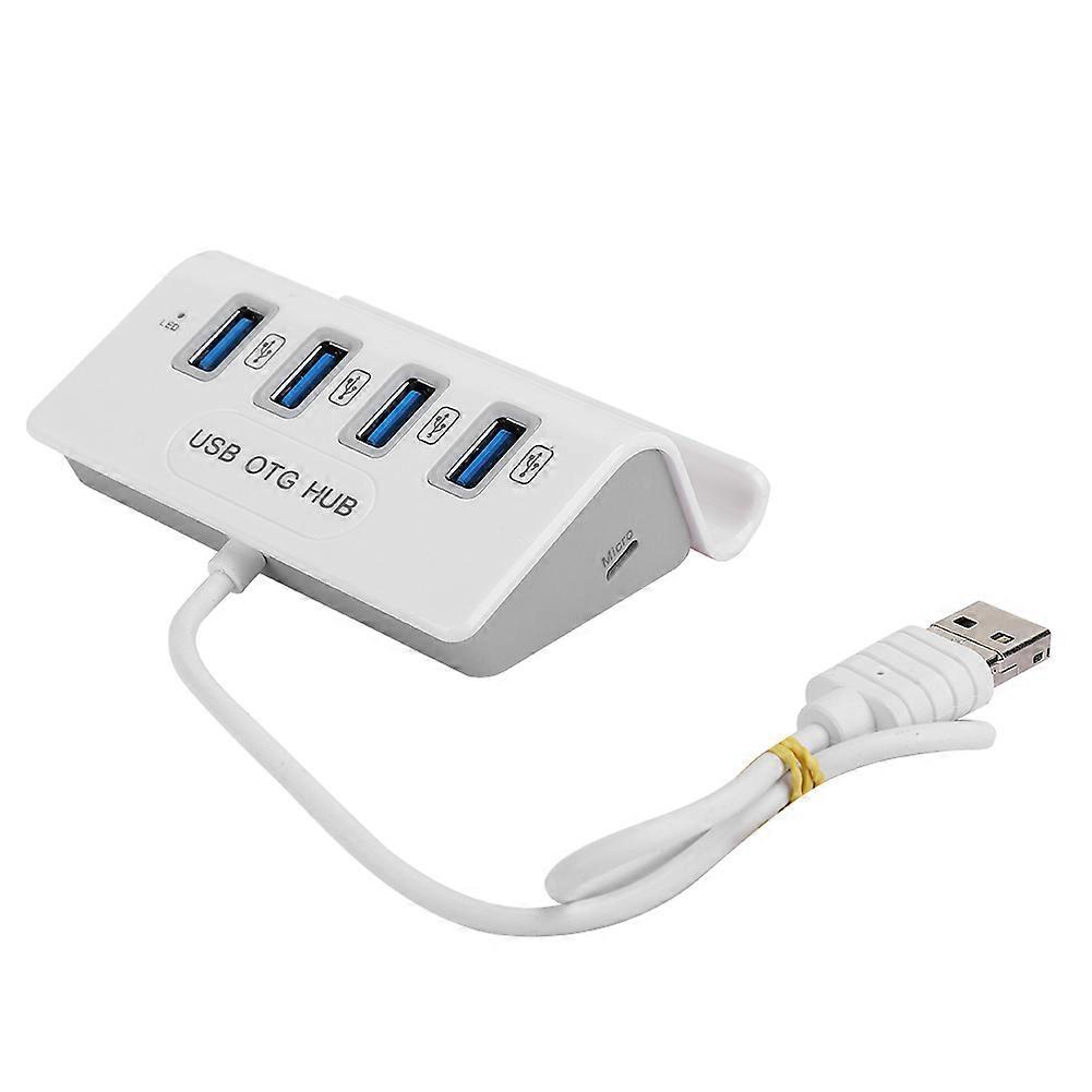Docking Station USB2.0 Hub Desktop USB C Micro USB 4 In-1 Type C Notebook Accessory