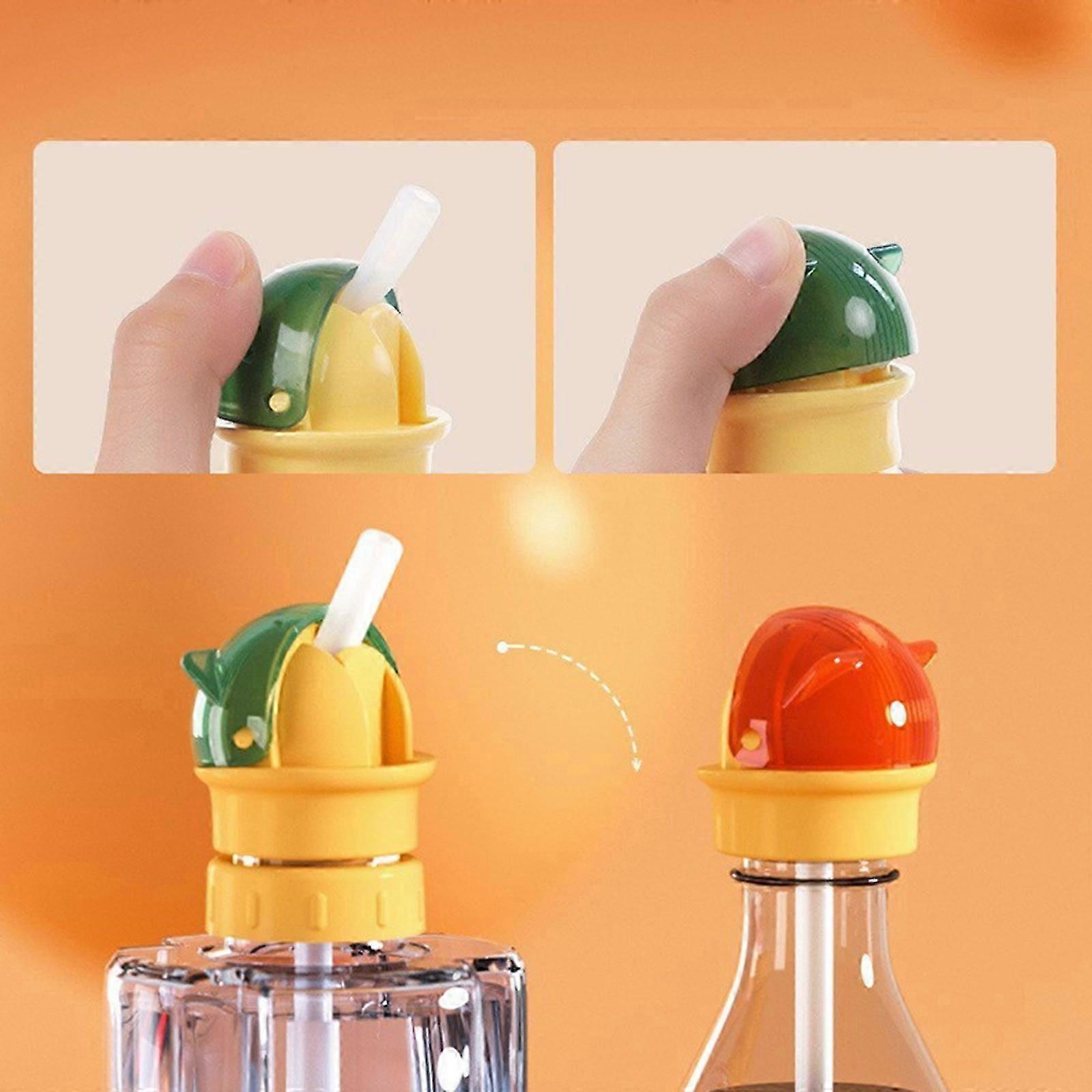 Water Bottle Cap with Straw Cap Conversion Head Portable Storage and Leak Proof Accessories