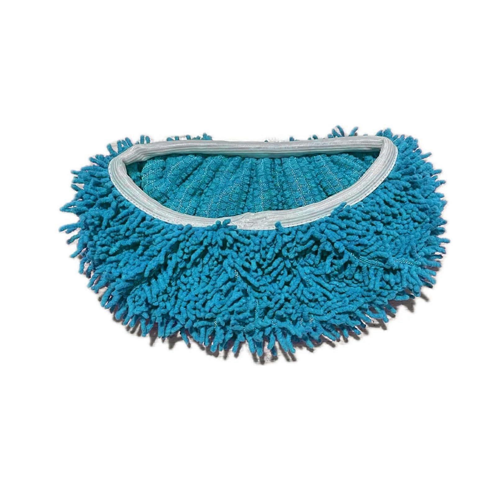 Microfiber Mop Pad Replacement Washable Reusable for Wet and Dry Floor Cleaning Blue