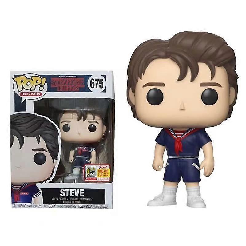 Dustin Steve Eddie Robin Action Figures Toy Collectibles PVC Material 10CM Height Doll