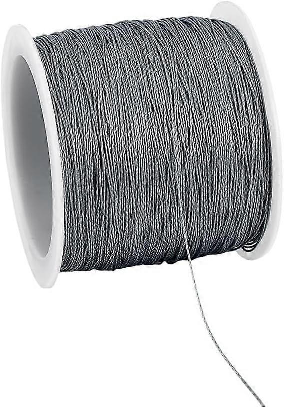 109 Yards Bracelet String 0.24mm Fishing Line for Crafts Strong Beading Thread Micro Fused Thin Cord for Jewelry Making Craft Thread for Kontting Sewi