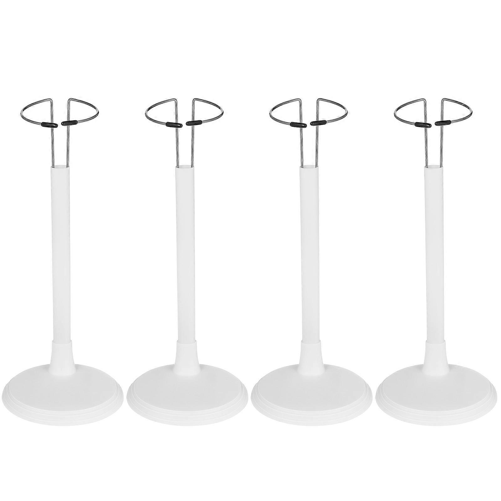 Plastic Doll Stand Doll Support Stands for Display Use 16 Pieces