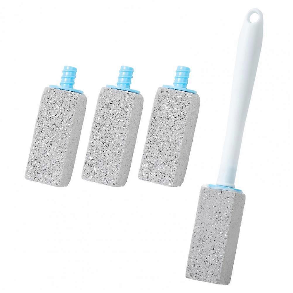 Toilet Brush with Removable Handle Portable Pumice Stone Toilet Brush with Removable Handle Lightweight Tool for Toilets