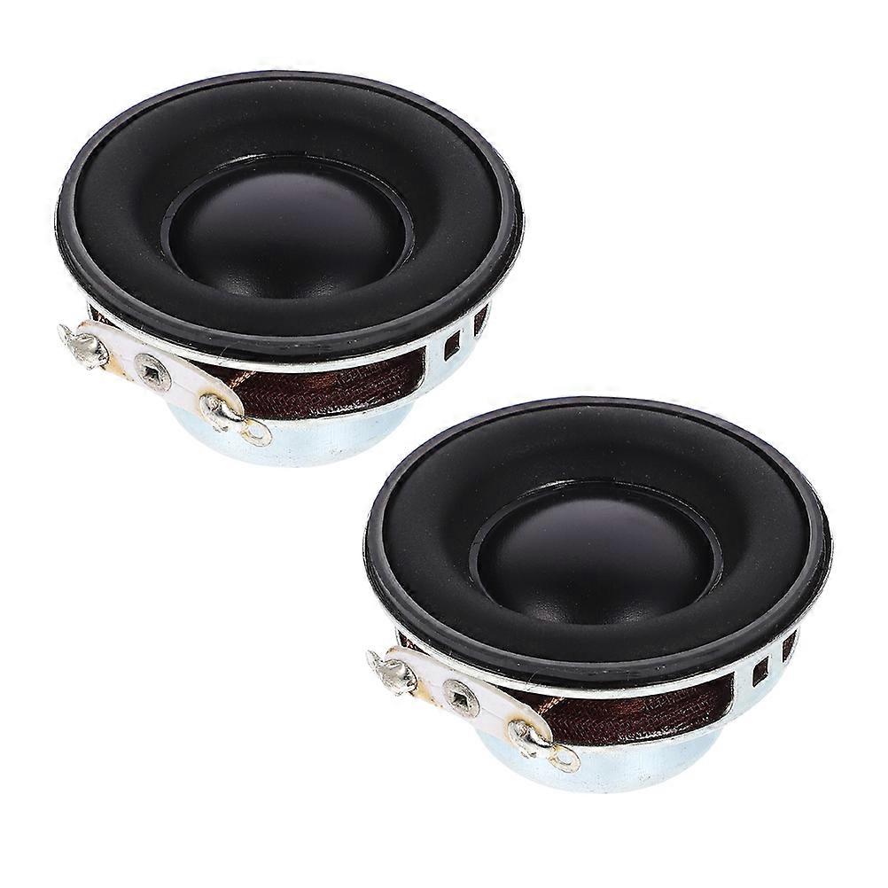 Rubber Edge Low Frequency Speaker Bass Unit for Home Audio System 2Pcs