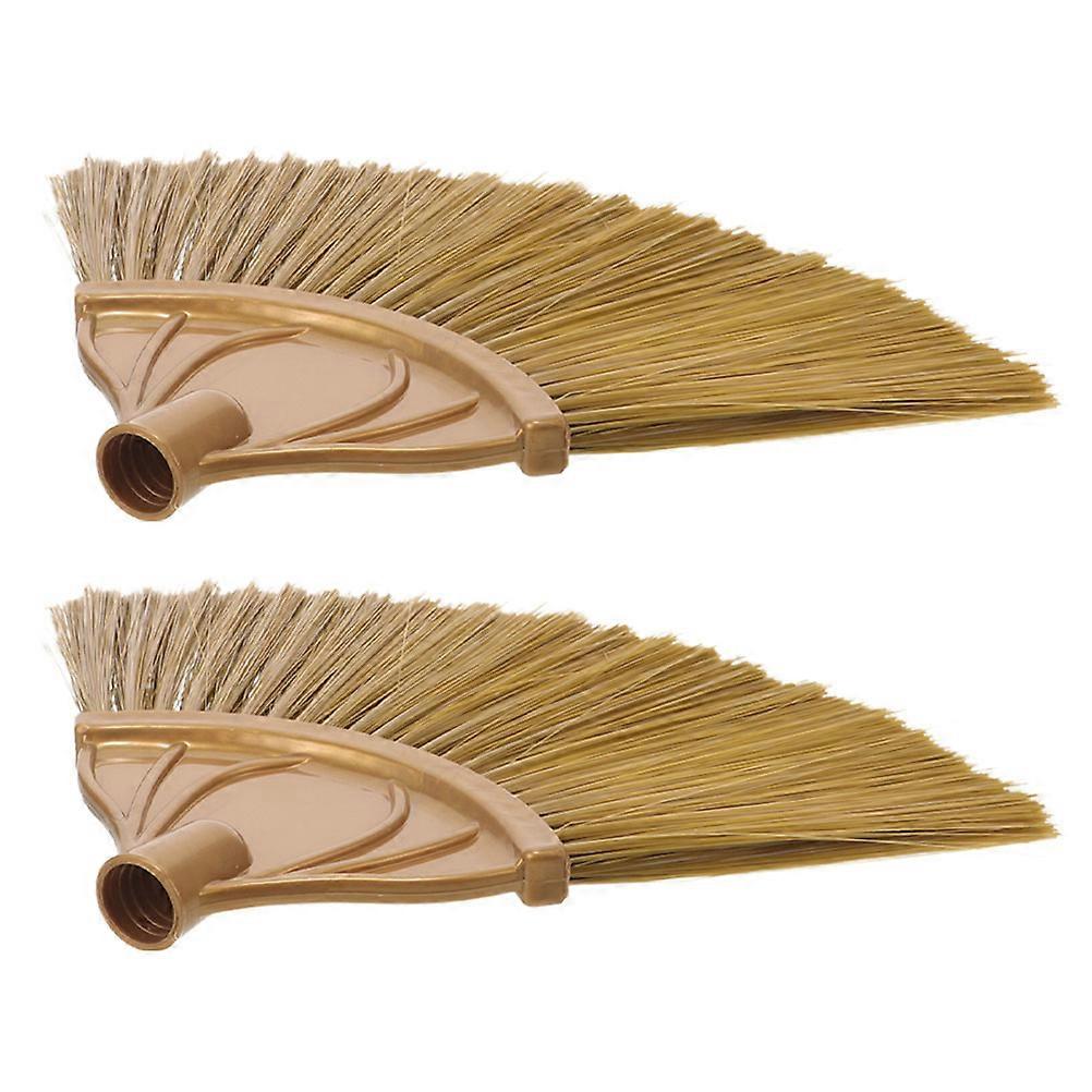 2pcs Household Broom Refill Head for Kitchen Cleaning Small Plastic Sweeper Replacement Part