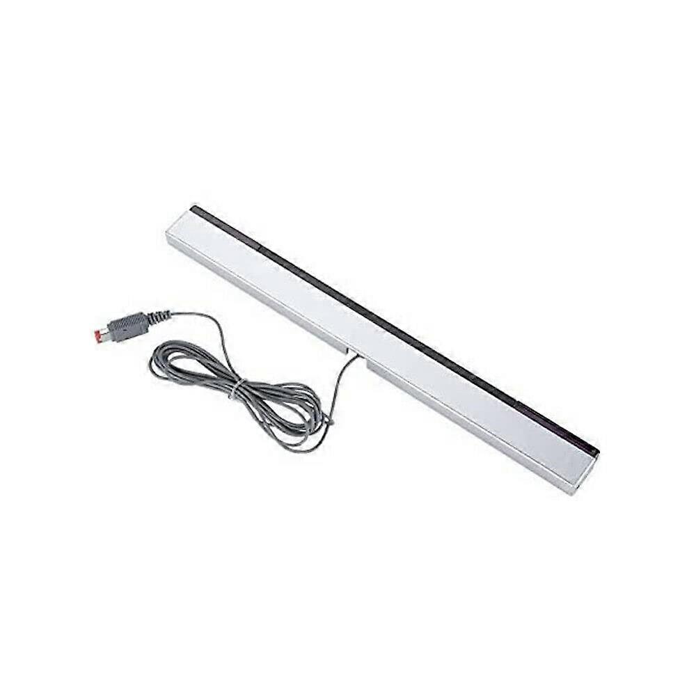 Wired Sensor Bar for Wii and Wii U with Accurate Motion Tracking and Lag PlugandPlay Setup