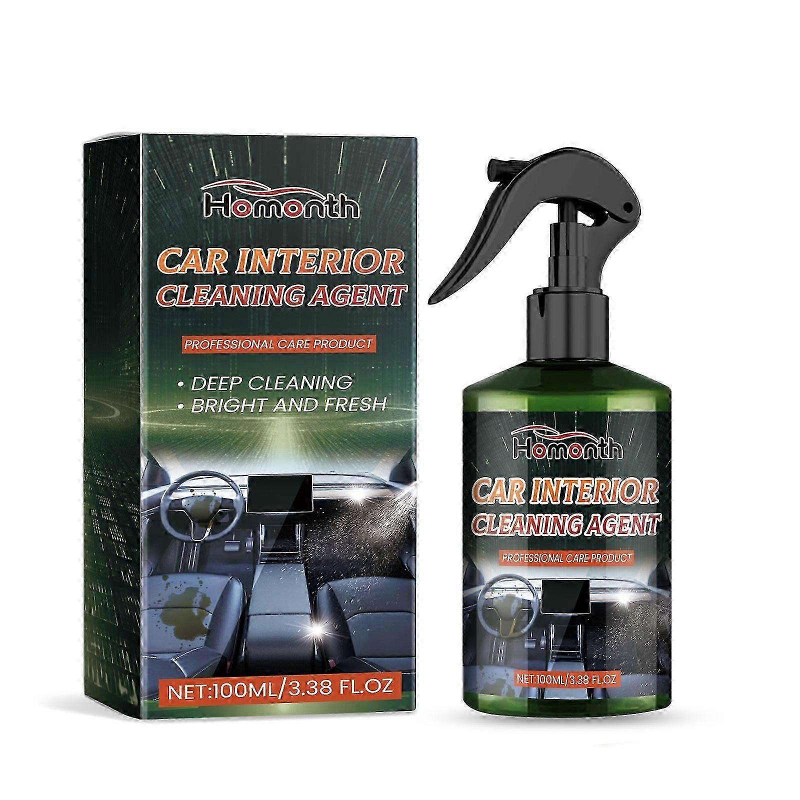 Multi-Functional Car Interior Cleaner - Odor Removal & Safe, 100ml