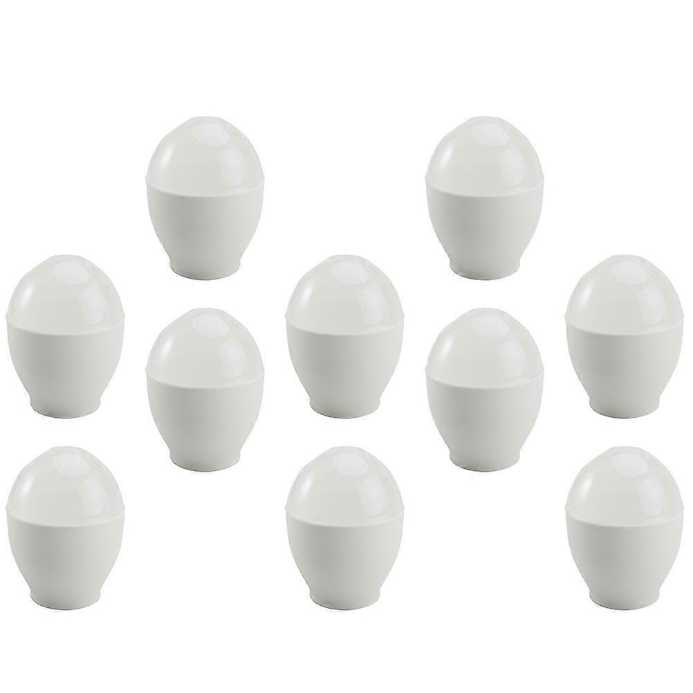 Egg Cups for Microwave Oven Steaming Eggs 20Pcs White Kitchen
