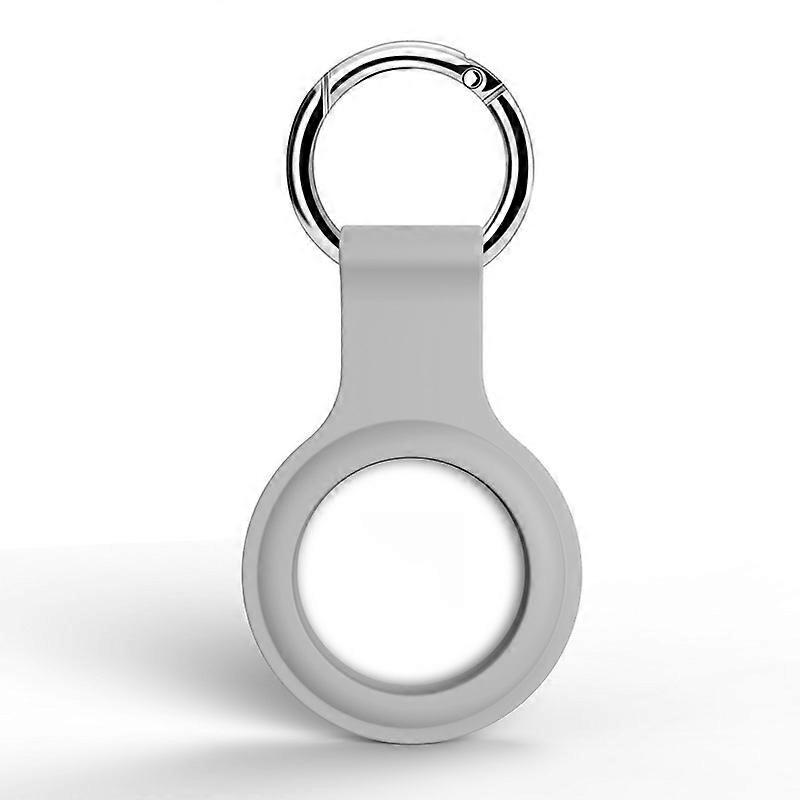 Silicone Protective Case with Soft Cover for Tracker Tracker Stainless Steel Anti-lost Protective Ring Portable Scratch-Resistant Finder Bracket