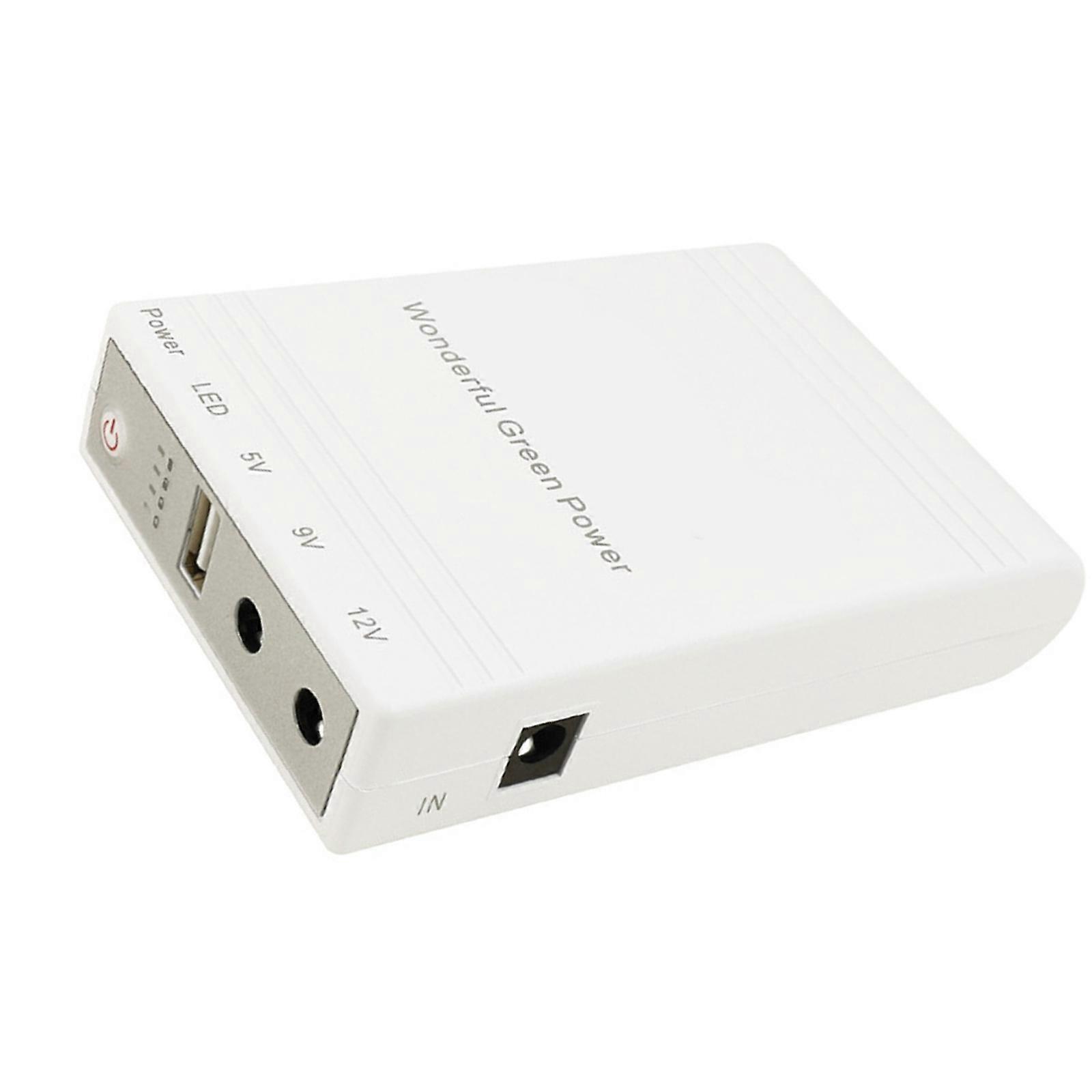 5V 9V 12V 10400mAh Uninterruptible Power Supply Battery Backup for WiFi Router Optically Device Uninterruptible Power Supply Multicolor