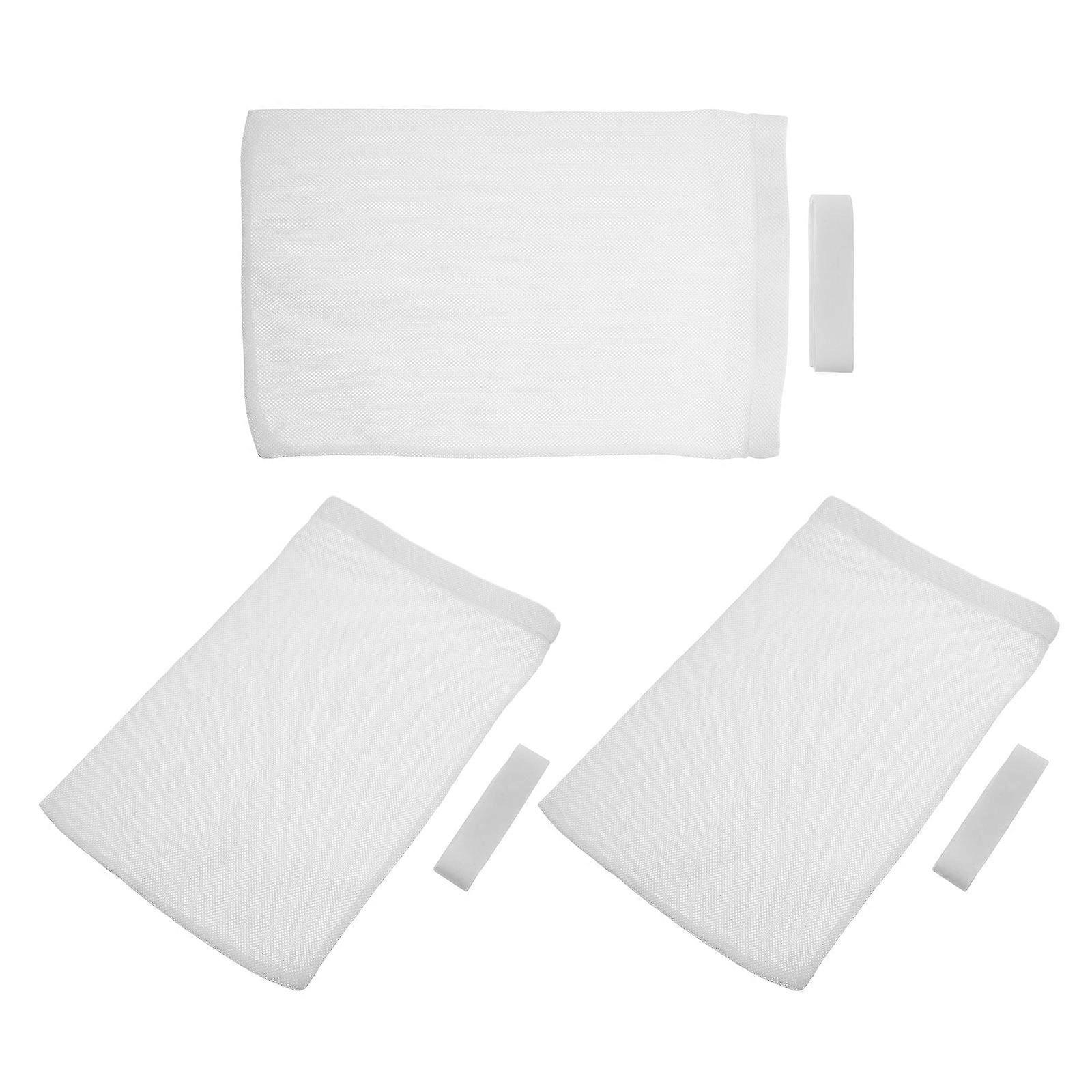 Dryer Vent Bag Lint Trap for Preventing Fire Hazards 9Pcs Reusable White